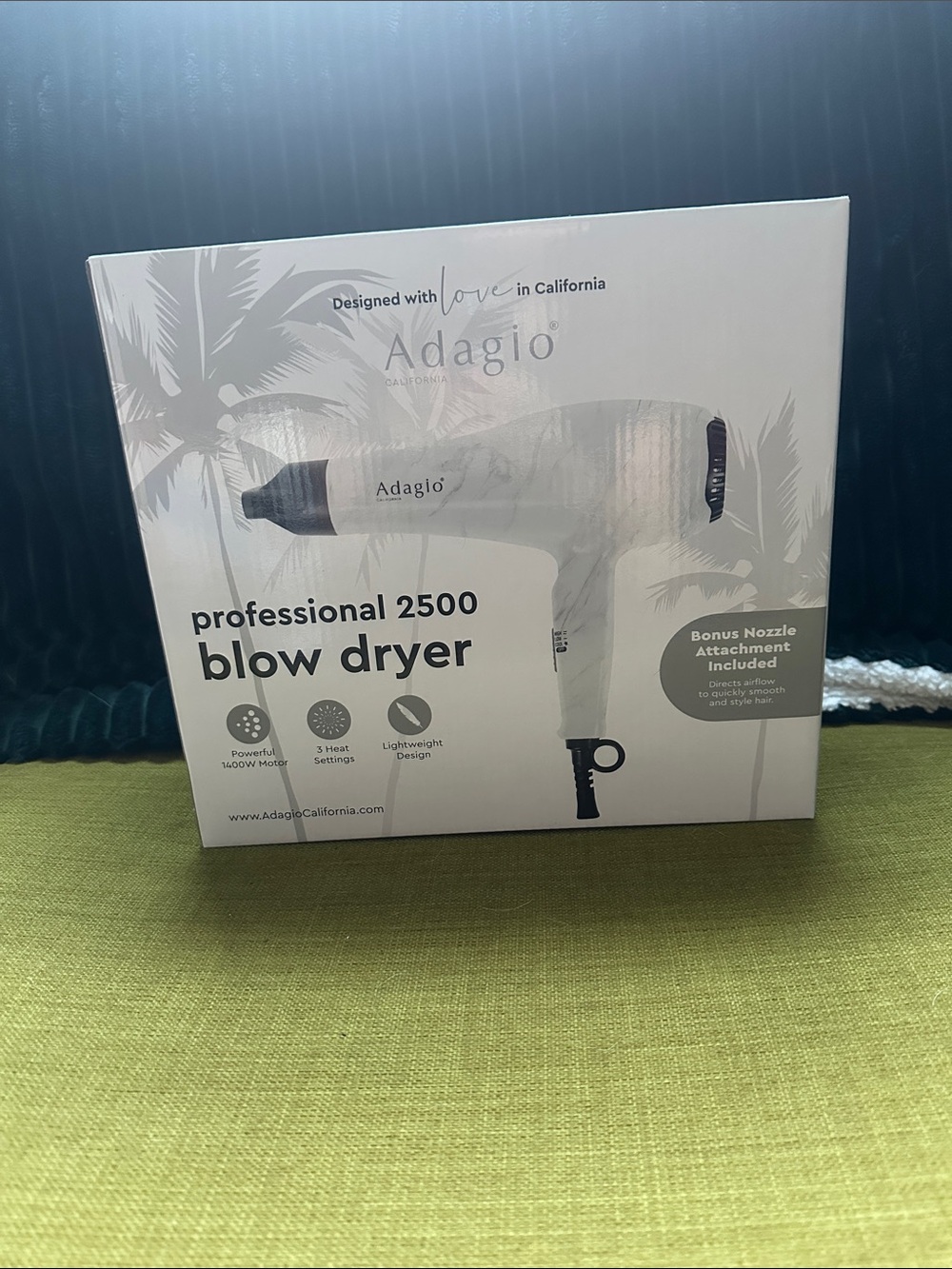 NEW Adagio Professional 2500 Blow Dryer